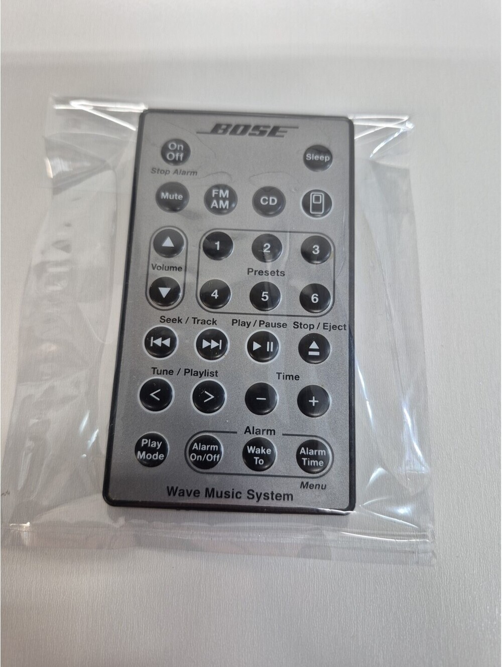 Bose Wave Music System Remote Control 313975-001 OEM  - Tested - New Battery